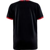 Craft Progress 2 0 Graphic Jersey JR 1910180 - Black Bright Red - 122 128