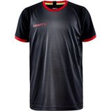 Craft Progress 2 0 Graphic Jersey JR 1910180 - Black Bright Red - 122 128