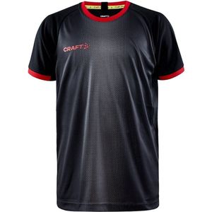 Craft Progress 2 0 Graphic Jersey JR 1910180 - Black Bright Red - 122 128