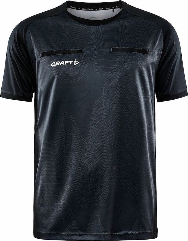 Evolve - Referee Jersey - Scheidsrechterstrui - Zwart - Gerecycled Polyester