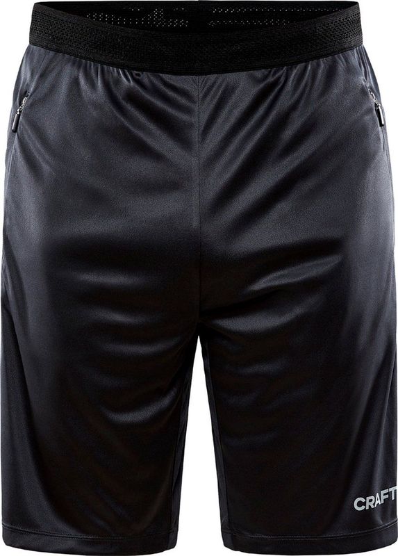 Evolve - Zip Pocket Shorts - Zwart - Rekbaar - Duurzaam