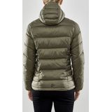 Craft Core Explore Donsjas Met Kap Dames - Khaki | Maat: XS