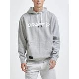 Trui Craft Men Core Craft Hood Grey Melange