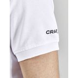 Craft - Core Blend - Poloshirt - Wit - Katoen/POLYESTER/Elastaan