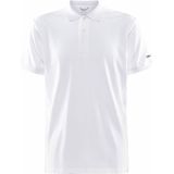 Craft - Core Blend - Poloshirt - Wit - Katoen/POLYESTER/Elastaan