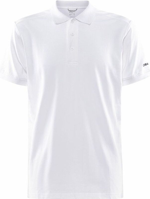 Craft - Core Blend - Poloshirt - Wit - Katoen/POLYESTER/Elastaan