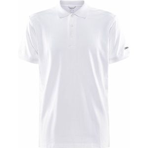Craft - Core Blend - Poloshirt - Wit - Katoen/Polyester/Elastaan