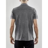Craft - Core Blend - Poloshirt - Donkergrijs Melange - Katoen/Polyester/Elastaan