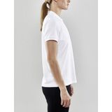 Craft - Core Blend - Polo - White - Katoen/Polyester/Elastaan