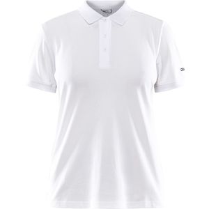 Craft - Core Blend - Polo - White - Katoen/Polyester/Elastaan