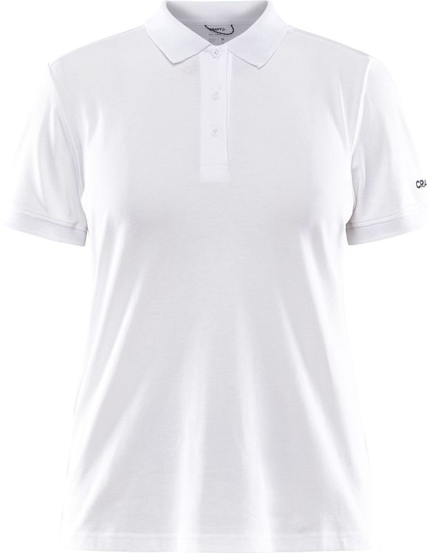 Craft - Core Blend - Polo - White - Katoen/Polyester/Elastaan