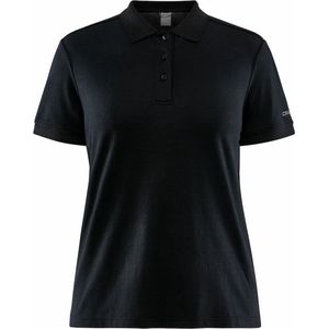 Craft - Core Blend - Poloshirt - Zwart - Katoen/Polyester/Elastaan