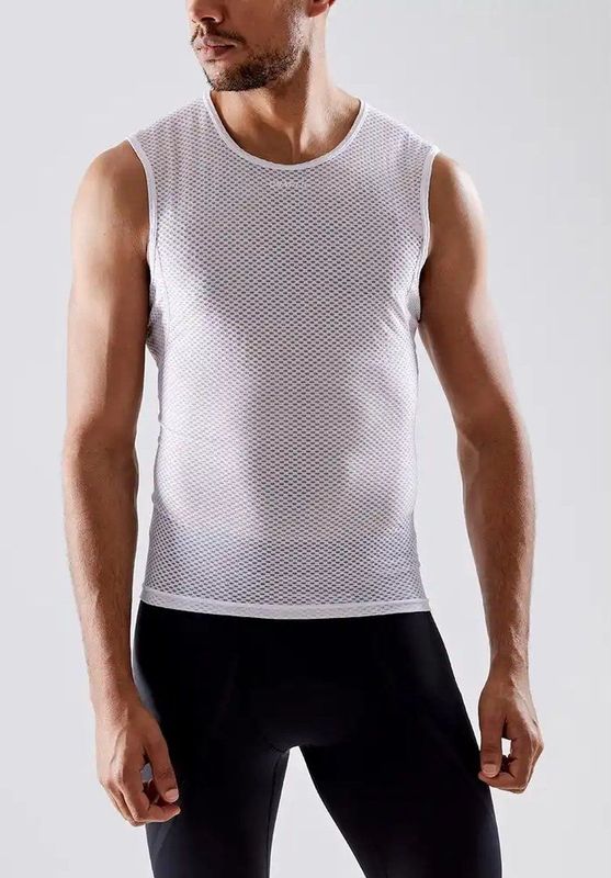 Craft sportshirt heren mouwloos - PRO Cool Mesh Superlight Wit
