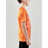 Craft Progress 2 0 Graphic Jersey JR 1910180 - Carrot Black - 122 128