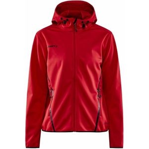 Craft ADV Explore Lychee Softshelljas voor dames, winddicht, waterafstotend, voor dagelijks gebruik, 2 zijzakken, 1 binnenzak, overgangsjas voor dames