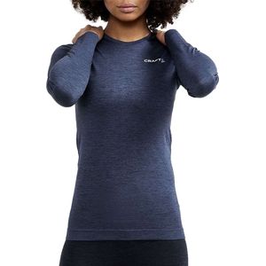 Craft Thermoshirt dames lange mouw Ronde hals Thermisch ondershirt ronde hals Roze