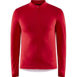 Craft - ADV Bike Essence LS Jersey - Fietsshirt - Bright Red - 88% Polyester, 12% Elastaan