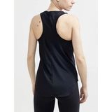 Singlet Craft Women Core Charge Rib Singlet Black