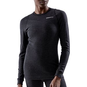 Craft - Core Wool Merino LS Tee - Thermoshirt - Zwart - Wollen