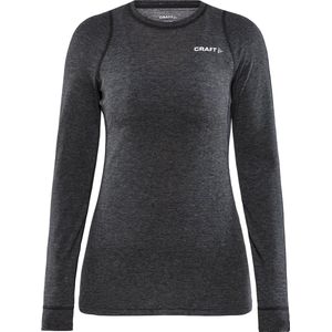 Craft - Core Wool Merino LS Tee - Thermoshirt - Dames - Zwart