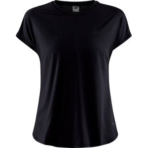 Craft - Core Essence T-shirt - Dames - Zwart - Gerecycled Polyester