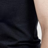 Craft Thermoshirt heren korte mouw - Core dry active - Zwart