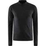 Craft Adv Subz Wool LS Tee 2 Heren - Sporttruien - zwart - Mannen