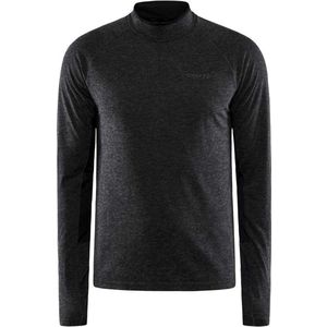 Craft Adv Subz Wool LS Tee 2 Heren - Sporttruien - zwart - Mannen