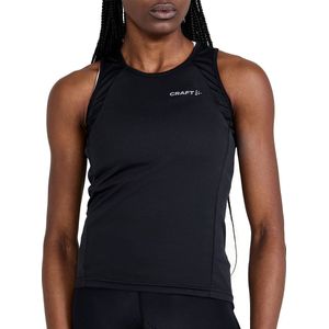 Craft - Endur Singlet - Fietsshirt - Zwart - Mouwloos Model - 100% Gerecycled Polyester