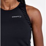 Craft - Endur Singlet - Fietsshirt - Zwart - Mouwloos Model - 100% Gerecycled Polyester