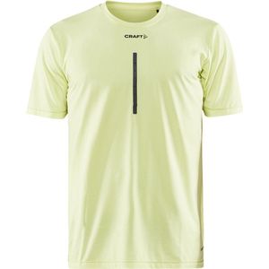Craft Adv Charge SS Tech Tee Heren - sportshirts - geel - Mannen