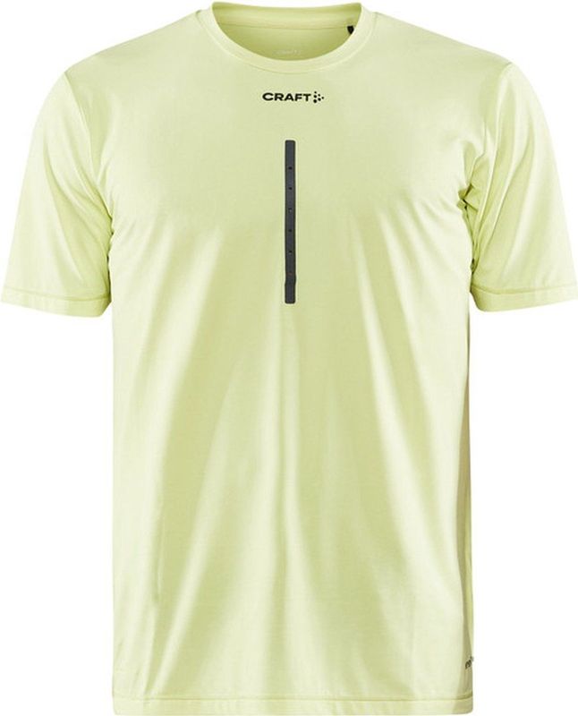 Craft Adv Charge SS Tech Tee Heren - sportshirts - geel - Mannen
