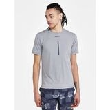 Craft - Adv Charge SS Tech Tee - T-Shirt - Monument - Polyester/Elastaan