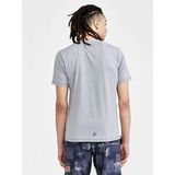 Craft - Adv Charge SS Tech Tee - T-Shirt - Monument - Polyester/Elastaan