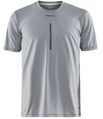 Craft - Adv Charge SS Tech Tee - T-Shirt - Monument - Polyester/Elastaan