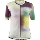 Craft Fietsshirt Korte Mouwen Dames Multikleur Bordeaux - ADV AERO JERSEY W MULTI BURGUNDY