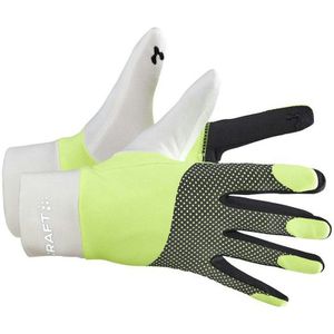 Handschoen Craft Unisex Adv Lumen Fleece Glove Ash White Flumino-S