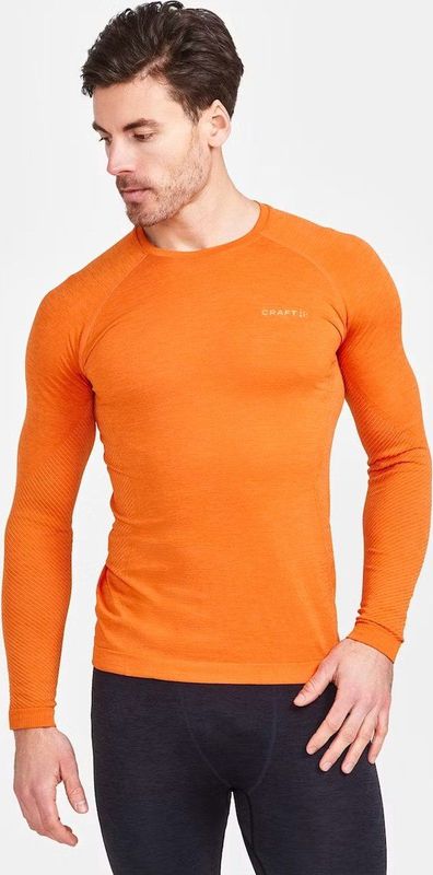 Ondershirt Craft Men Core Dry Active Comfort LS M Chestnut