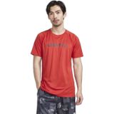 Craft - Core Unify Logo T-shirt - Zwart - 100% Gerecycled Polyester