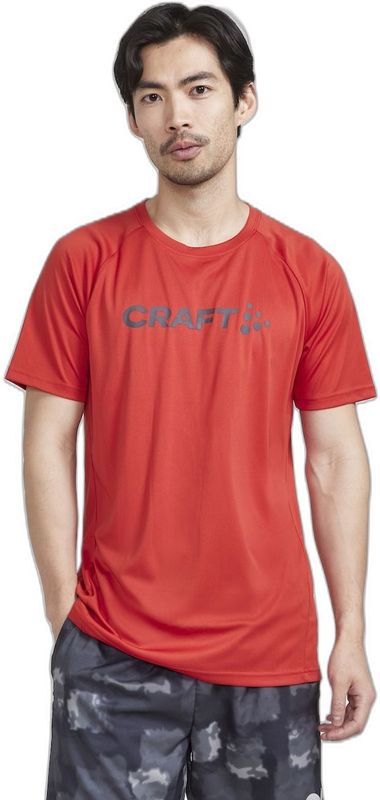 Craft - Core Unify Logo T-shirt - Zwart - 100% Gerecycled Polyester