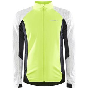 Craft Fietsjack Winter Heren Fluo Wit - ADV BIKE SUBZ LUMEN JACKET M FLUMINO ASH WHITE-XL