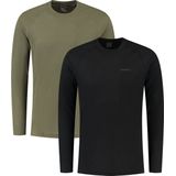 Craft - Core 2-Pack Baselayer Tops - Ondershirt - Zwart - Lange Mouwen