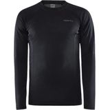 Craft extra warm Thermo shirt heren - Lange mouw Core warm - M - Zwart