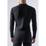 Craft extra warm Thermo shirt heren - Lange mouw Core warm - M - Zwart