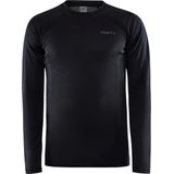 Craft extra warm Thermo shirt heren - Lange mouw Core warm - M - Zwart