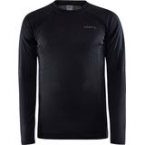 Craft extra warm Thermo shirt heren - Lange mouw Core warm - M - Zwart