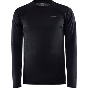 Craft extra warm Thermo shirt heren - Lange mouw Core warm - M - Zwart