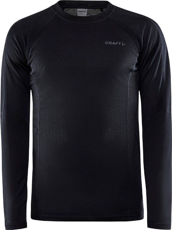 Craft extra warm Thermo shirt heren - Lange mouw Core warm - M - Zwart