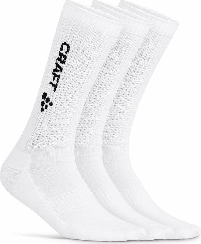 PROGRESS - INDOOR 3-PACK SOCK - Wit - Compressiekousen