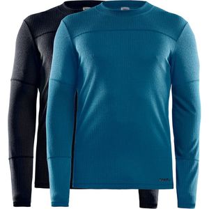 Craft 2-Pack Core - Thermoshirt lange mouw Heren - Ronde hals - Zwart